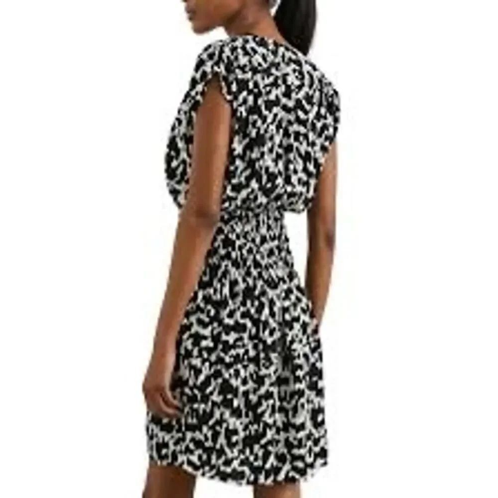 Rails Siera dress in the Ebony Texture print, size small